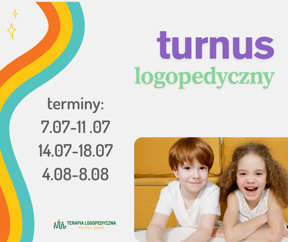 WAKACYJNY TURNUS LOGOPEDYCZNY 2025